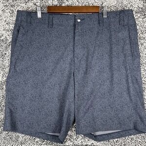 Callaway Golf Shorts Mens 40 Gray Geometric‎ Print Stretch Quick Dry Wicking